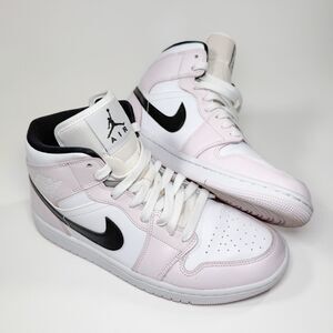 Nike Air Jordan 1 Mid BQ6472-500 Size 9.5 Women’s Barely Rose - Hardly Worn Cond